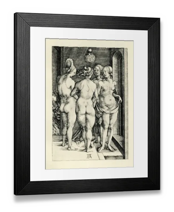 Framed Print : The Four Witches Framed Print : The Four Witches