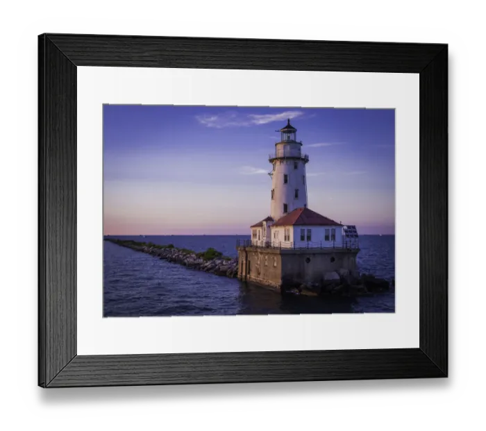Framed Print : Lighthouse