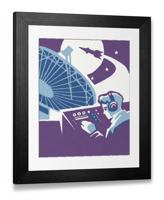 Framed Print : Space Technology Framed Print : Space Technology