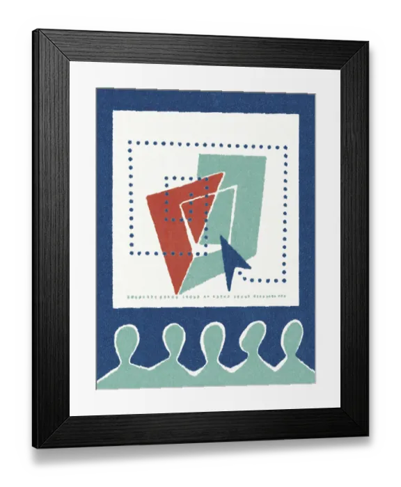 Framed Print : Abstract Presentation Framed Print : Abstract Presentation