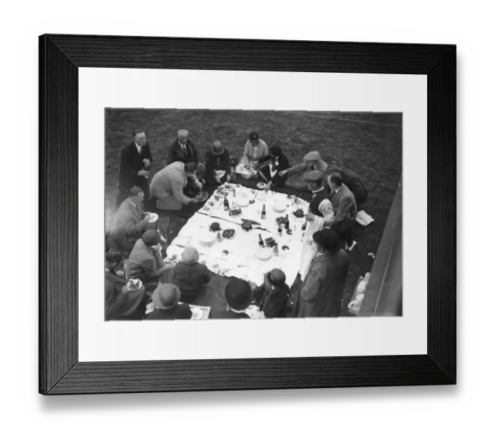 Framed Print : Lunch On The Grass