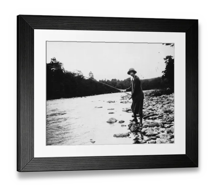 Framed Print : Salmon Fishing Framed Print : Salmon Fishing
