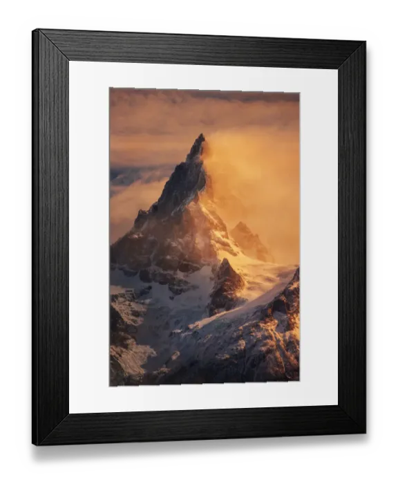 Framed Print : Patagonia Mountain Framed Print : Patagonia Mountain