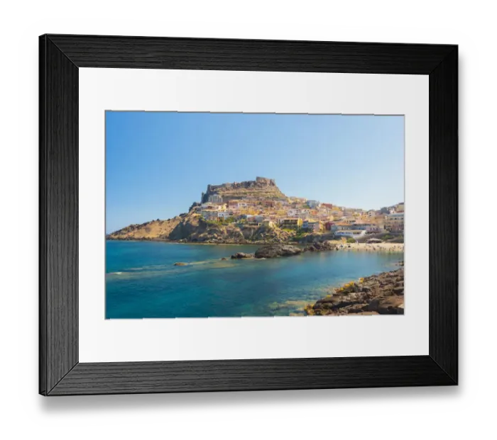 Framed Print : Castelsardo, Sardinia, Italy Framed Print : Castelsardo, Sardinia, Italy