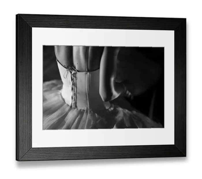 Framed Print : Woman wearing tutu Framed Print : Woman wearing tutu