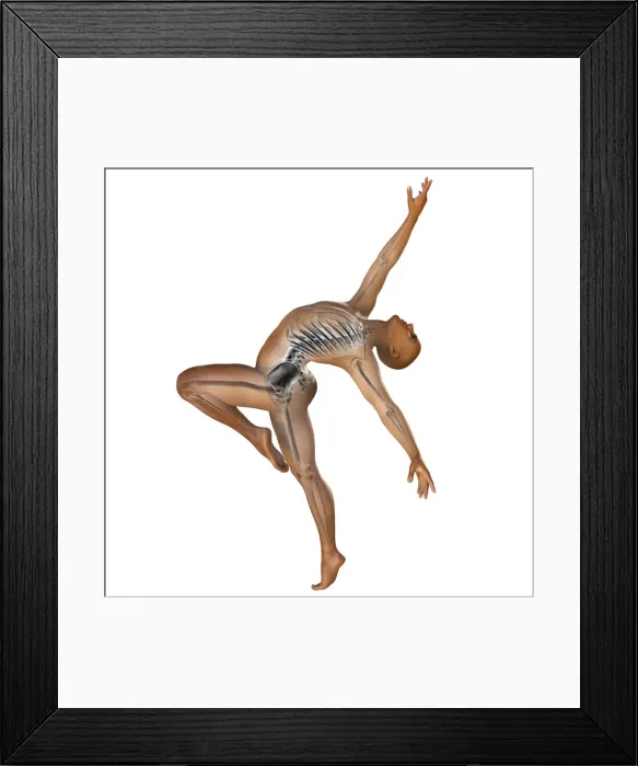Framed Print : Ballet dancer, illustration Framed Print : Ballet dancer, illustration