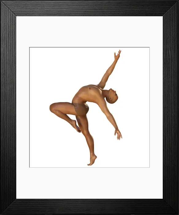 Framed Print : Ballet dancer, illustration Framed Print : Ballet dancer, illustration