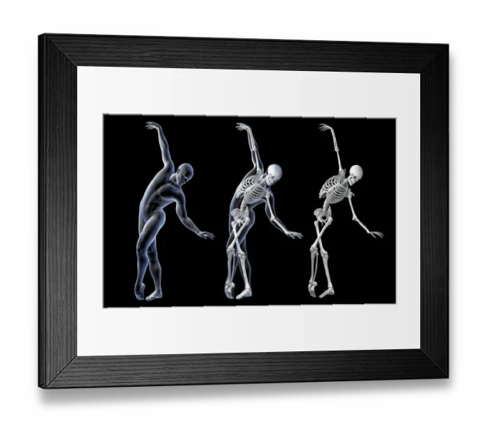 Framed Print : Ballet dancer, illustration Framed Print : Ballet dancer, illustration