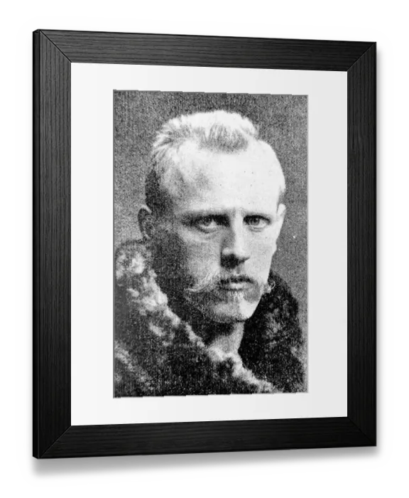 Framed Print : Fridtjof Nansen, Norwegian zoologist and polar researcher 1861-1930 Framed Print : Fridtjof Nansen, Norwegian zoologist and polar researcher 1861-1930