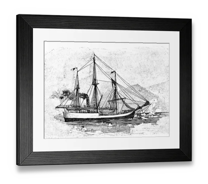 Framed Print : Fridjof Nansen ship: Fram Framed Print : Fridjof Nansen ship: Fram