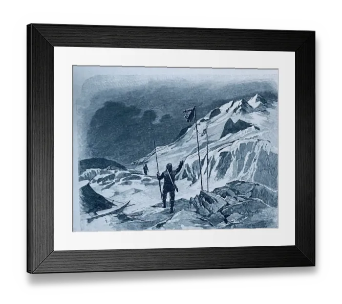 Framed Print : Fritjof Nansen meets Jackson Framed Print : Fritjof Nansen meets Jackson