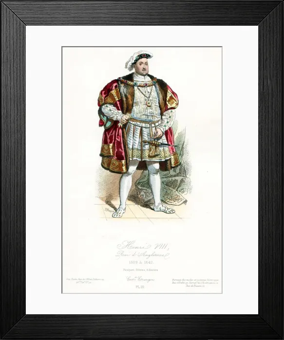 Framed Print : King Henry VIII Framed Print : King Henry VIII