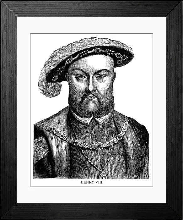 Framed Print : Henry VIII Framed Print : Henry VIII