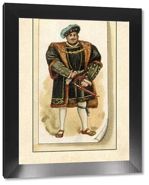 Henry VIII King of England portrait 1547