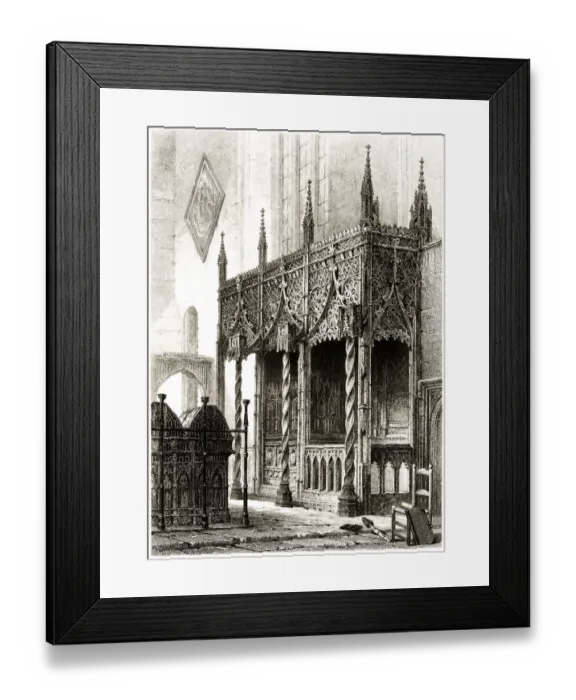 Framed Print : Tomb of the Howard family at Arundel Church, Sussex Framed Print : Tomb of the Howard family at Arundel Church, Sussex