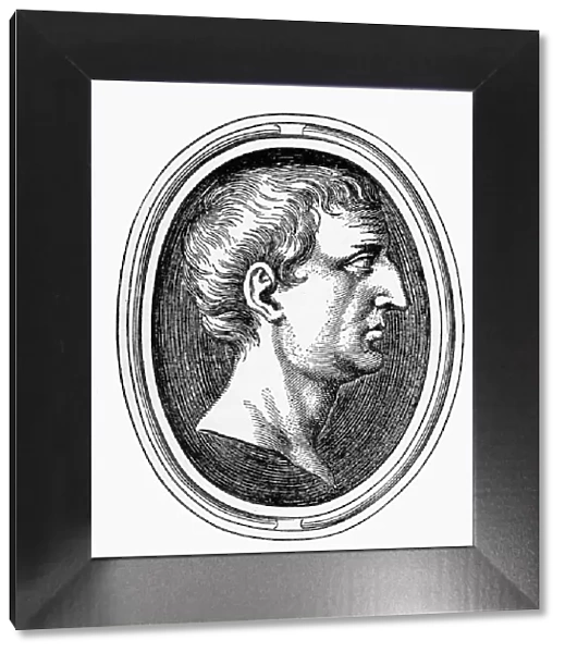 Marc Antony, 83-30 B. C. Engraving