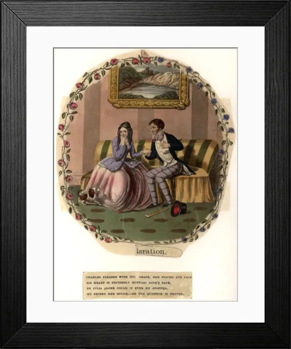 Framed Print : Declaration Of Love Framed Print : Declaration Of Love