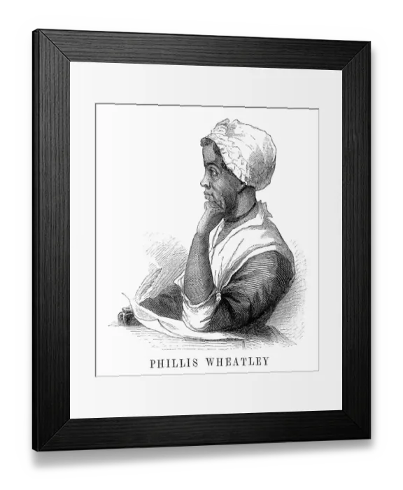 Framed Print : Phillis Wheatley Framed Print : Phillis Wheatley