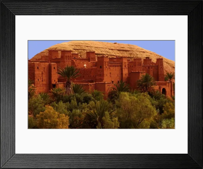 Framed Print : Marokko, Ait Benhaddou Framed Print : Marokko, Ait Benhaddou