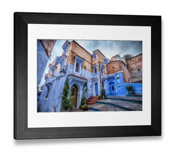 Framed Print : Chefchaouen Framed Print : Chefchaouen