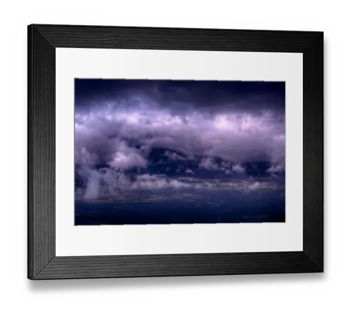 Framed Print : Rif Mountains of Morocco in clouds Framed Print : Rif Mountains of Morocco in clouds