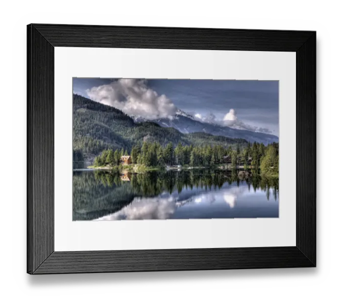 Framed Print : Whistler Morning