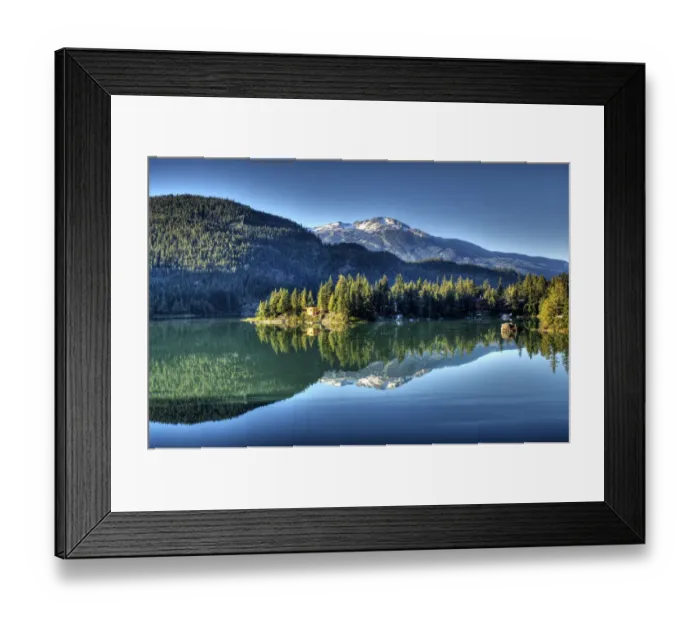 Framed Print : Whistler over Green Lake Framed Print : Whistler over Green Lake