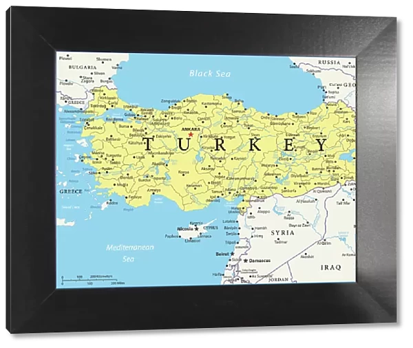 Turkey Reference Map