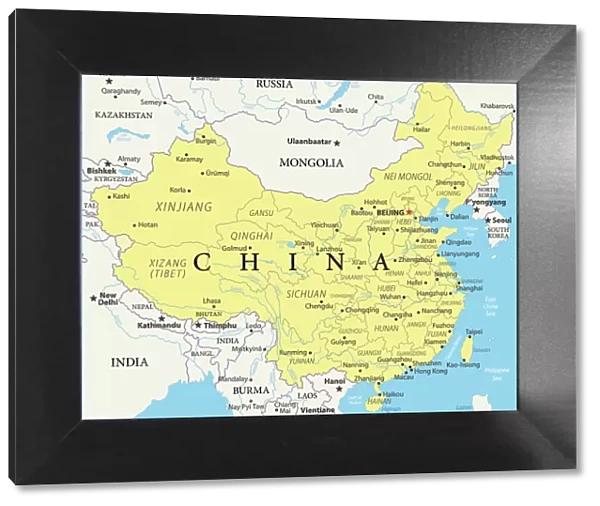 China Reference Map