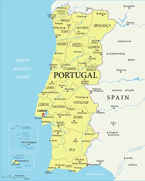 Portugal Reference Maps