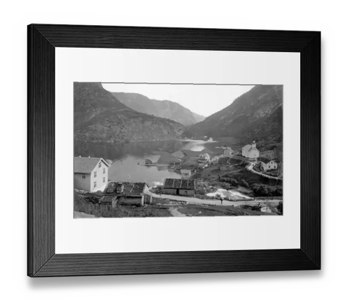 Framed Print : Hellesylt. A tranquil view of Hellesylt, in the Norwegian mountains Framed Print : Hellesylt. A tranquil view of Hellesylt, in the Norwegian mountains