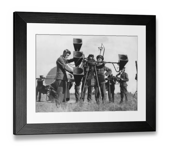 Framed Print : Acoustic Early Warning Framed Print : Acoustic Early Warning