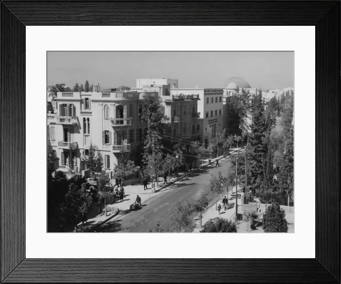 Framed Print : Allenby Street Framed Print : Allenby Street