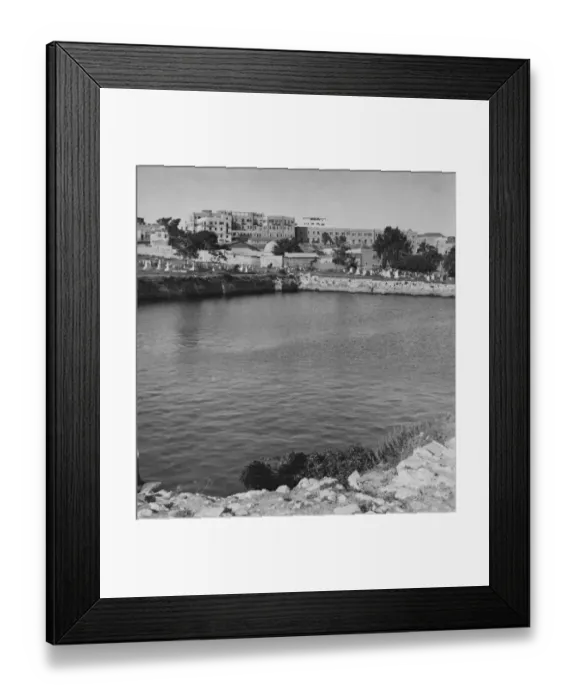 Framed Print : Upper Pool of Gihon Framed Print : Upper Pool of Gihon