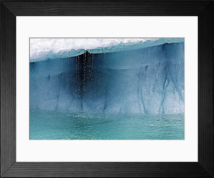 Framed Print : Melting iceberg Framed Print : Melting iceberg