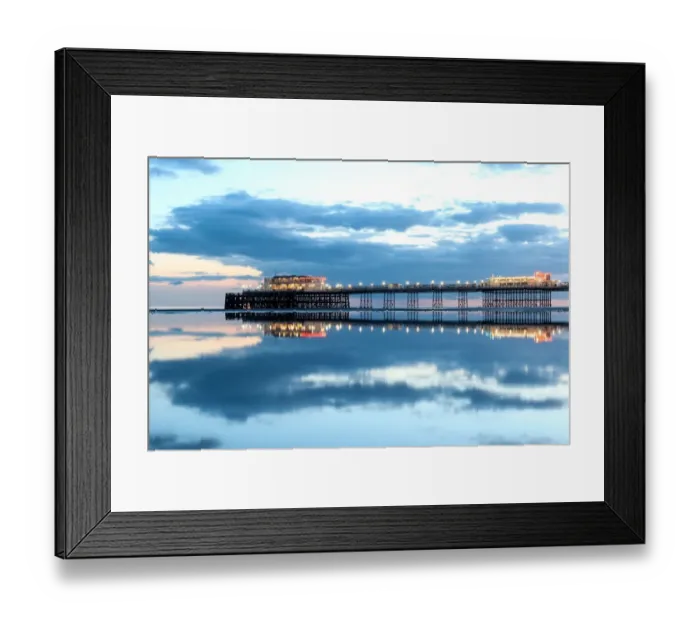 Framed Print : Worthing Pier View Framed Print : Worthing Pier View