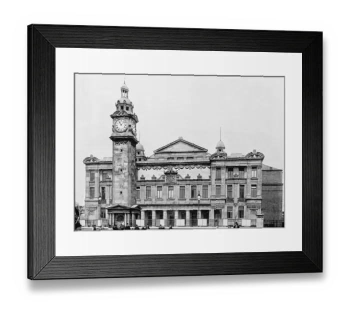 Framed Print : Antique photograph of London: The Peoples Palace Framed Print : Antique photograph of London: The Peoples Palace