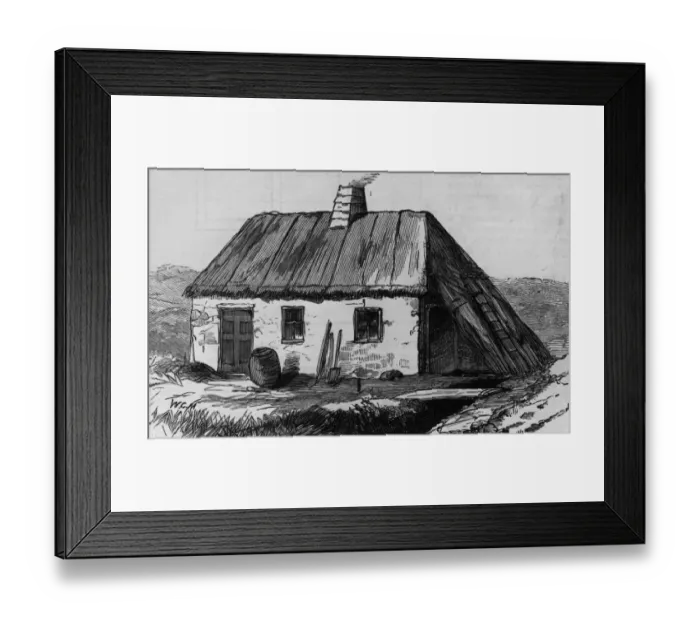Framed Print : One Day House Framed Print : One Day House