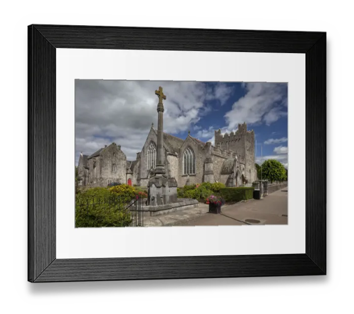 Framed Print : Holy Trinity Abbey Church, Adare, County Limerick, Ireland Framed Print : Holy Trinity Abbey Church, Adare, County Limerick, Ireland