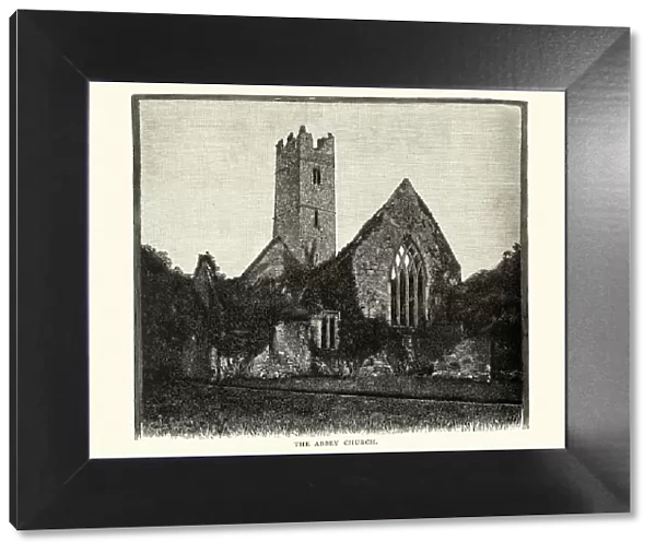 Abbey Church, Adare, County Limerick, Ireland, 19th Century