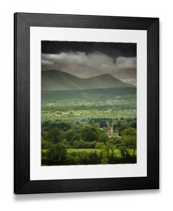 Framed Print : Galtee Mountains, Ireland Framed Print : Galtee Mountains, Ireland