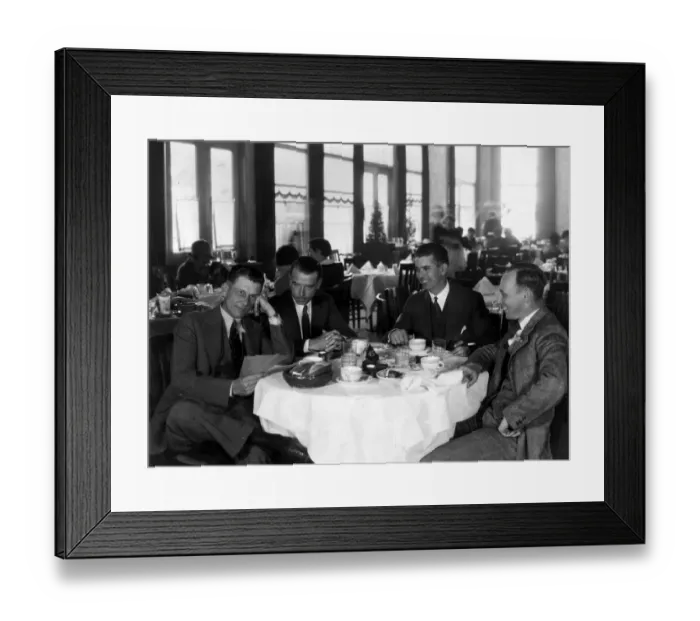 Framed Print : After Dinner Coffee Framed Print : After Dinner Coffee