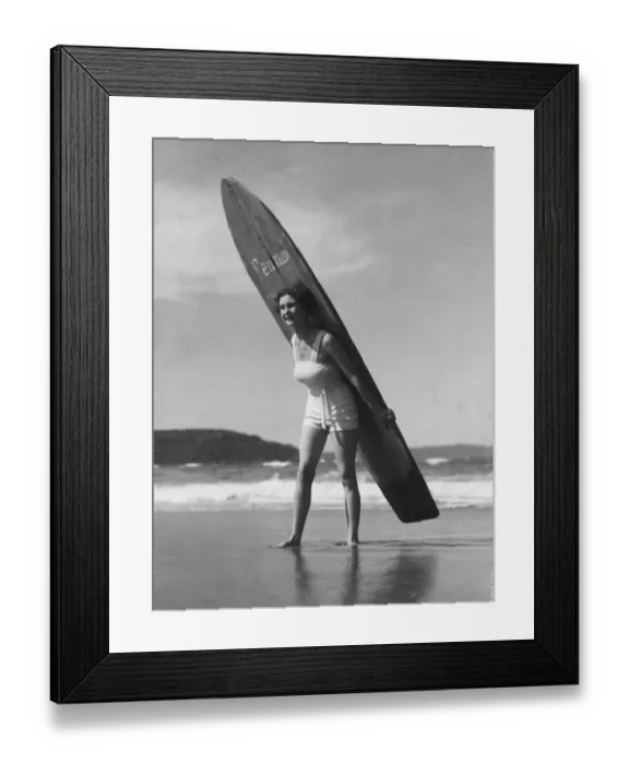 Framed Print : Big Surf Board Framed Print : Big Surf Board
