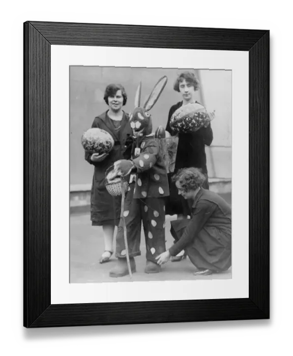Framed Print : Easter Bunny Framed Print : Easter Bunny