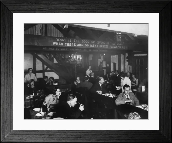 Framed Print : Hambone Club Framed Print : Hambone Club