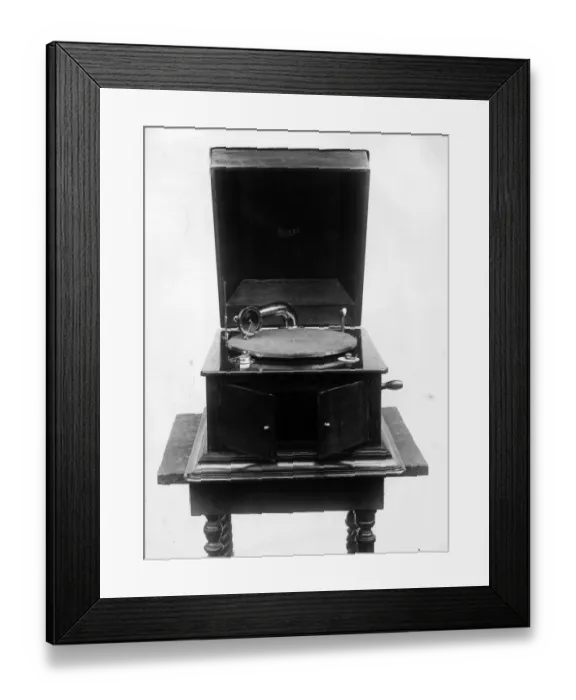 Framed Print : Early Turntable Framed Print : Early Turntable