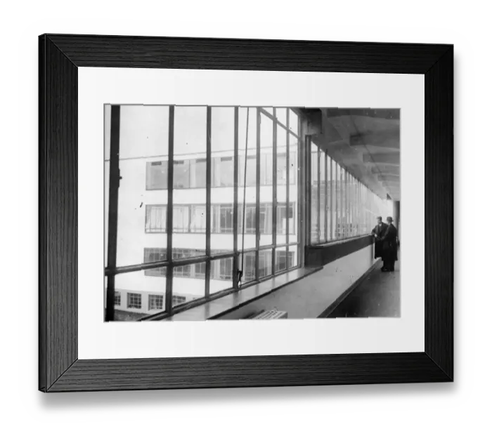 Framed Print : Bauhaus Window Framed Print : Bauhaus Window