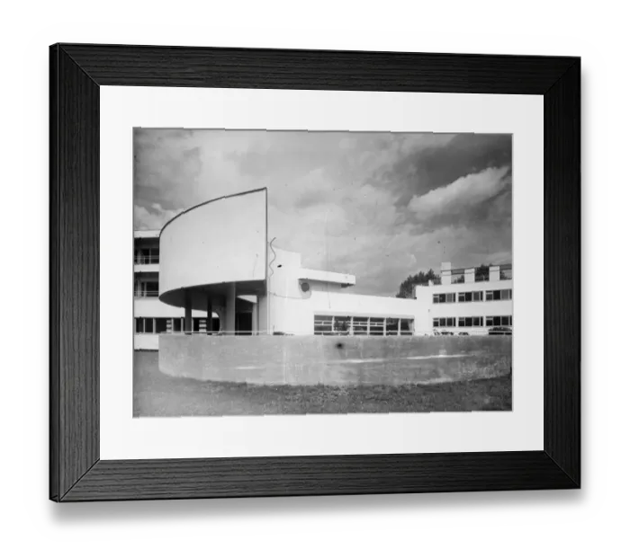 Framed Print : Bauhaus Architecture Framed Print : Bauhaus Architecture