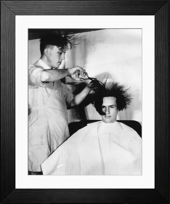 Framed Print : Static Hair Framed Print : Static Hair