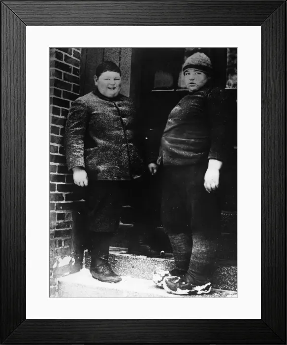 Framed Print : Chubby Chappies Framed Print : Chubby Chappies